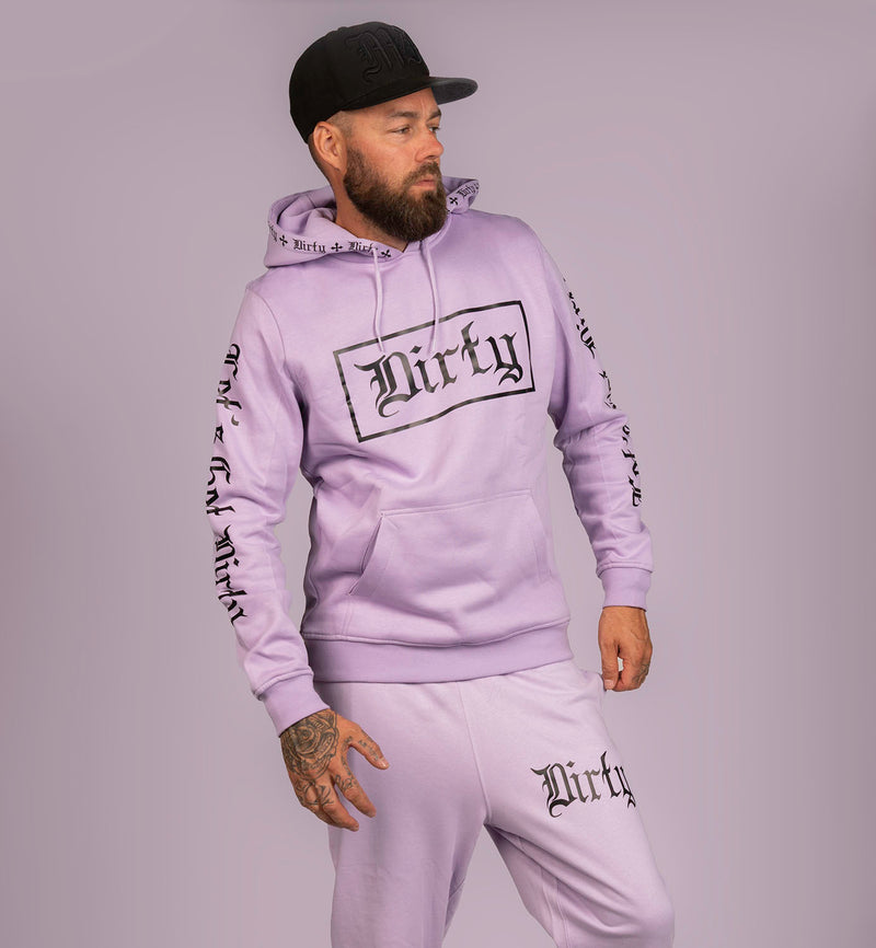 BF Hoodie, Purple N Black