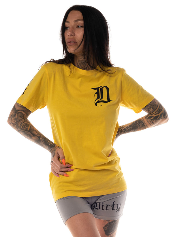 Bad 1 Tee, Yellow