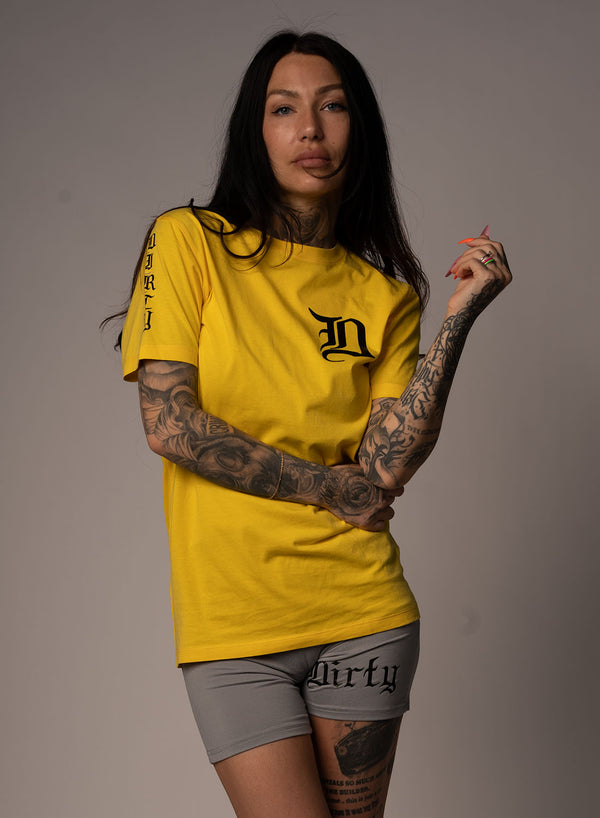 Bad 1 Tee, Yellow