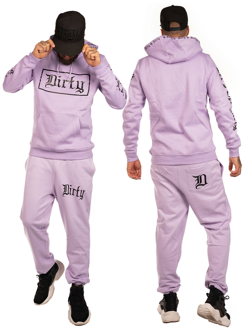 BF Hoodie, Purple N Black