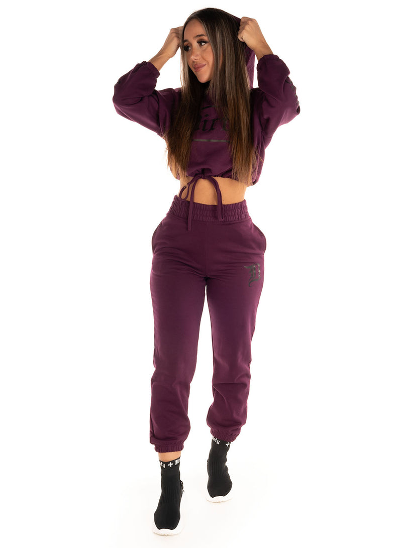 D Sweatpants, Purple