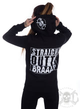 eXc - S O Braaap Girly Zip Hoodie