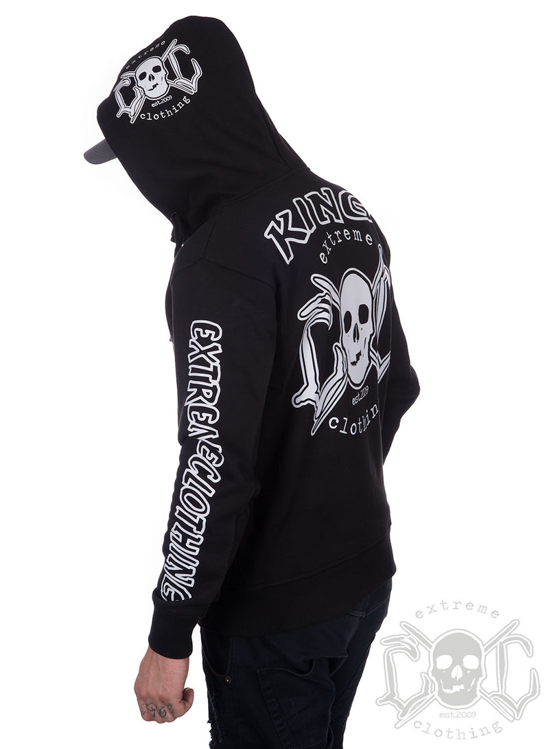eXc King Hoodie, B/W