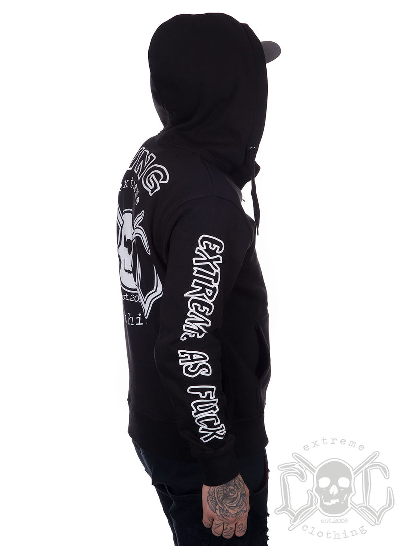 eXc King Hoodie, B/W