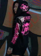 eXc - Queen Hoodie Pink