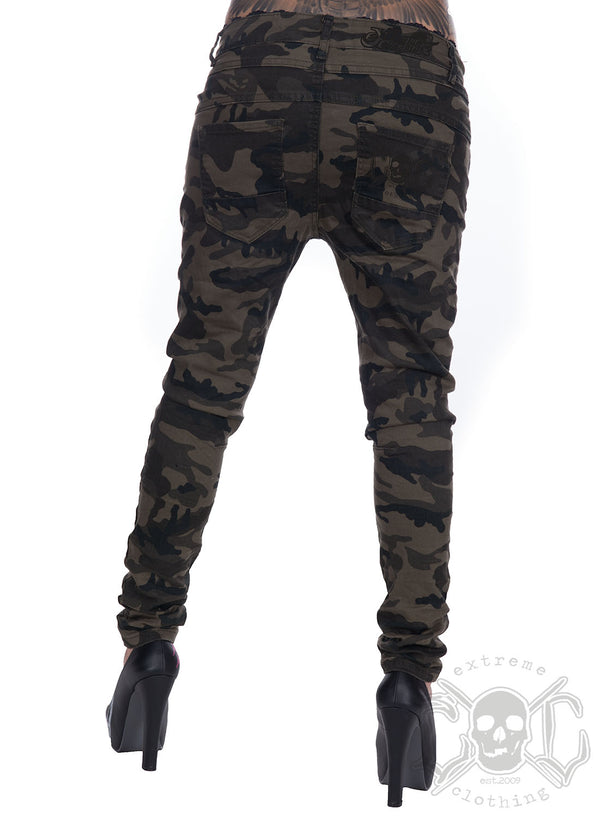 eXc Zip Camo Denim