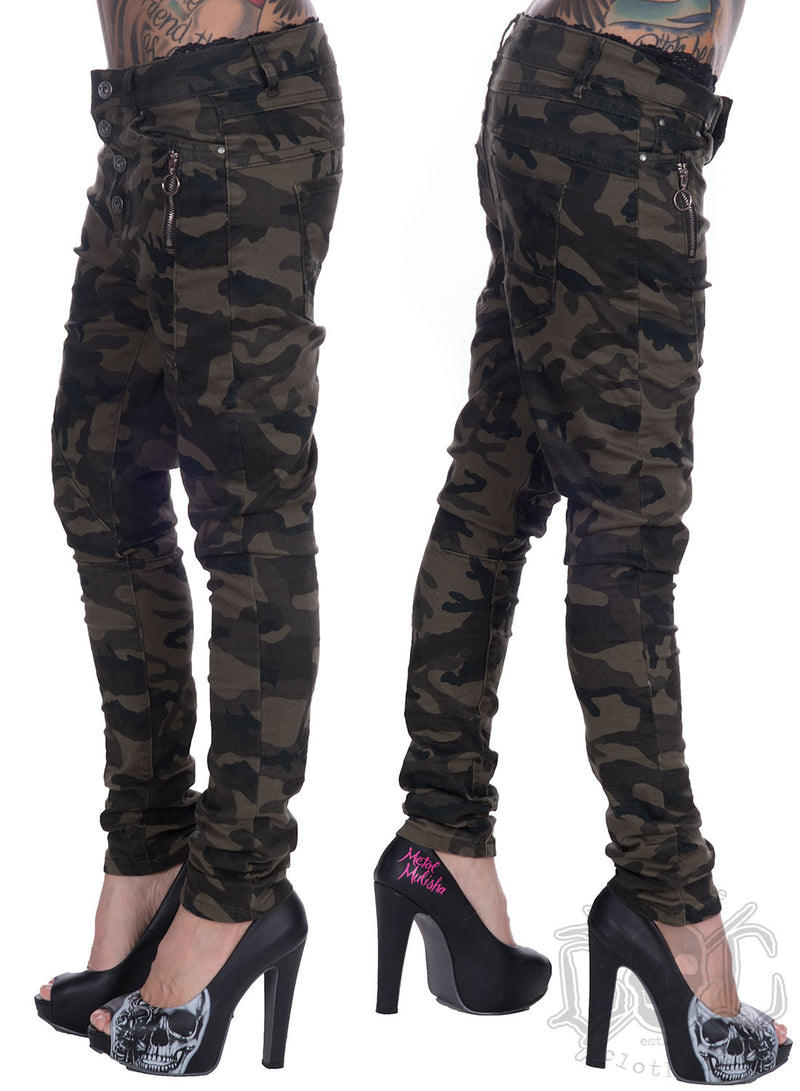 eXc Zip Camo Denim