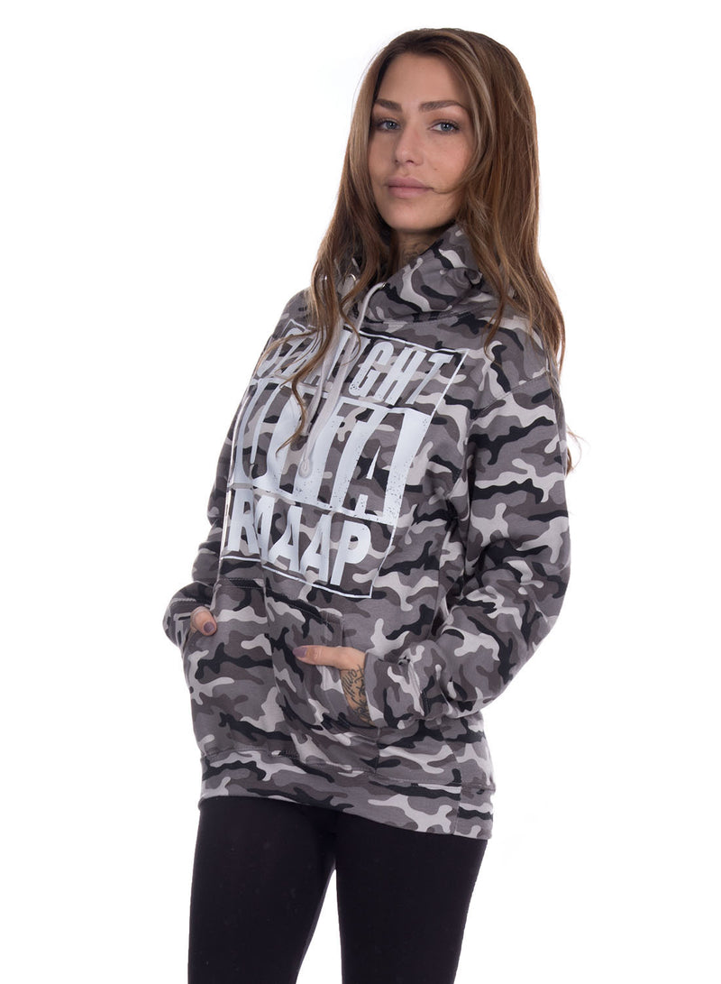 eXc - Straight Outta Braaap SnowCamo Hoodie, Unisex