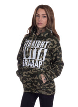 eXc - Straight Outta Braaap Camo Hoodie, Unisex