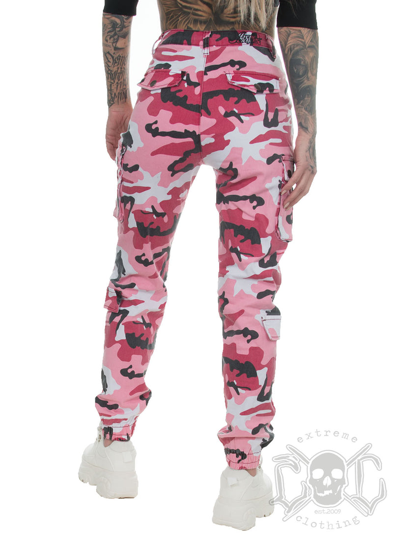 eXc Pink Camo Cargo Pants