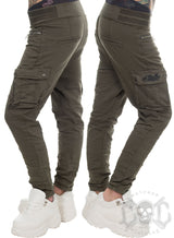 eXc Baggy Cargo Pants, Army