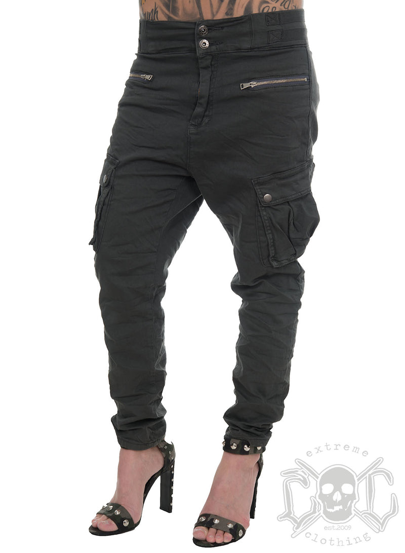 eXc Baggy Cargo Pants, Grey