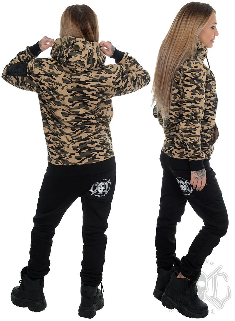 eXc - Bomber Camo Hoodie, Unisex