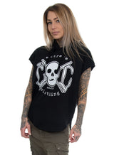 eXc - Skull Logo Sleeveless Hoodie