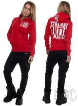 eXc - S O Braaap Girly Zip Hoodie, red