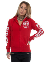 eXc - Moto Club Sweden Women Hoodie, Red