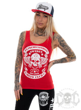 eXc - Moto Club Tank, Red