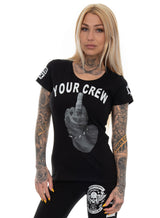 eXc - Your Crew Women Tee, Black