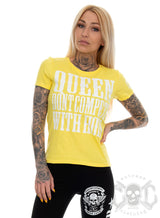 eXc - Q Don´t Compete Women Tee, Yellow