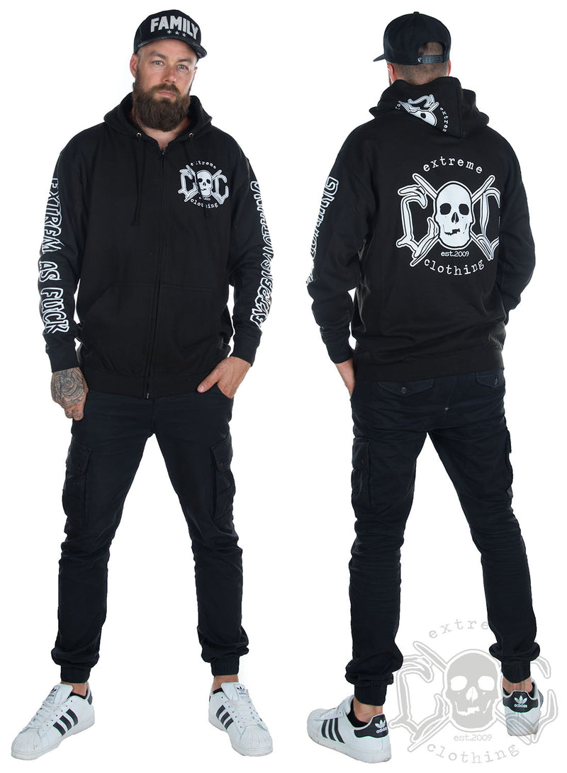 eXc E A F Herr Zip Hoodie