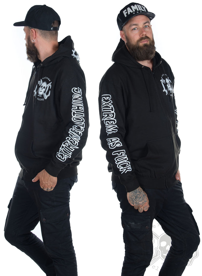 eXc E A F Herr Zip Hoodie