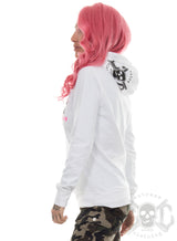 eXc - Braaap All Day Every Day Hoodie, White, Black N Pink