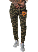 eXc Orange Skull Camo Sweatpants Unisex