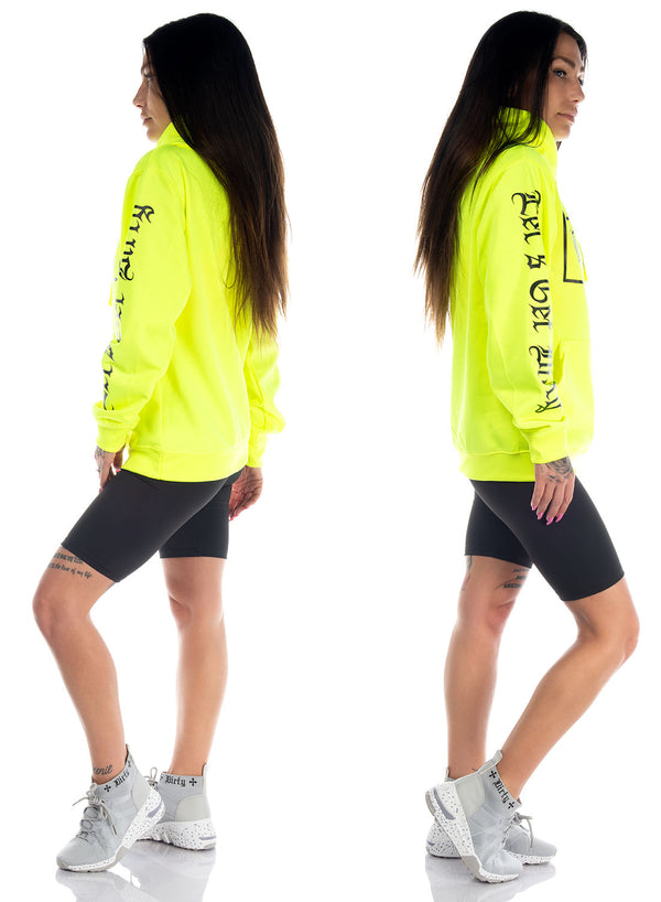 BF Hoodie, Neon Yellow