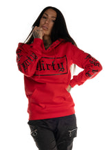 BF Hoodie, Red N Black