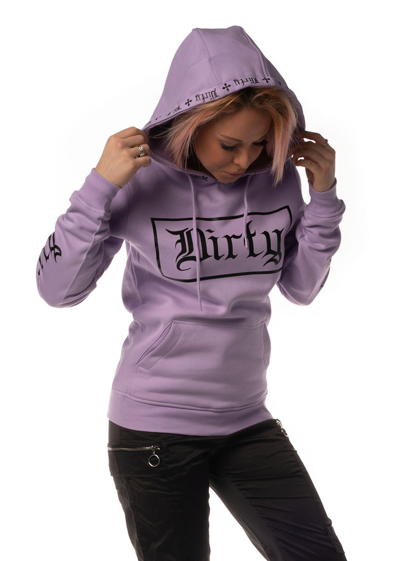 BF Hoodie, Purple N Black