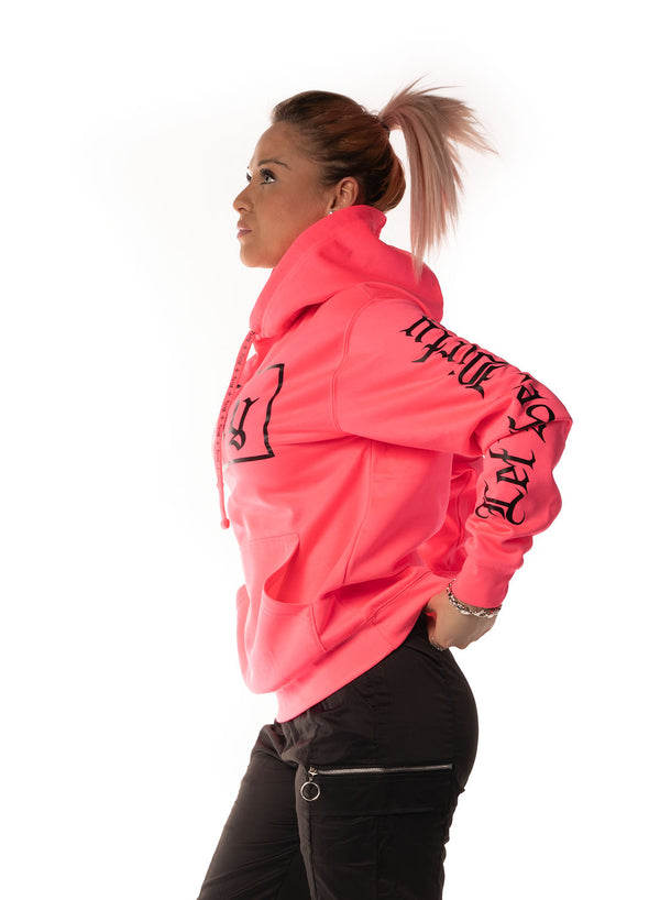 BF Hoodie, Neon Pink