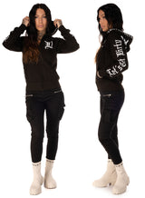 Bad 1 SlimFit Zip Hoodie, Black N White