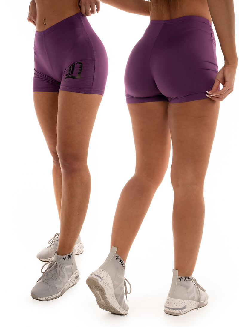 Biker shorts, Purple